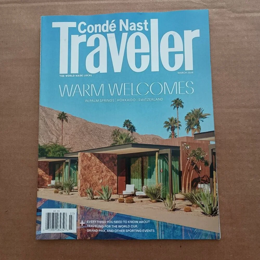 CN Traveler magazine March 2026 Warm Welcomes